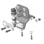 Фаркоп Toyota Land Cruiser Prado 120 2002-2009 | шар FE - оцинкованный, нагрузка 100/2500 | MOTODOR | 92513-FE