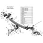 Фаркоп GAC GS8 2 (4WD) 2023- | шар E - под квадрат - быстросъемный | Лидер Плюс | G301-E