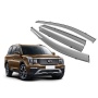 Премиум дефлекторы окон для GAC GS8 1 2016-2022 | с молдингом из нержавейки