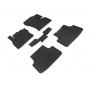 Коврики для Skoda Octavia A7 2013-2020 | СЕТКА, резиновые, с бортами, Seintex