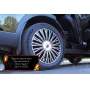Накладки на внутренние задние арки для Chery Tiggo 9 2024+ | шагрень
