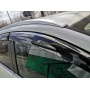 Премиум дефлекторы окон для Honda CR-V 4 2012+/2015+ | с молдингом из нержавейки