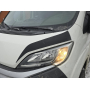 Накладки на капот для Citroen Jumper (290/295) 2016+ | 2 штуки, декор
