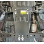 Защита картера Jac T9 2024- | КПП, 2 мм, сталь | MOTODOR | 78317