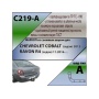 Фаркоп CHEVROLET COBALT 2012- | шар A | Лидер Плюс | C219-A
