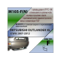 Фаркоп CITROEN C-CROSSER 2007-2012 | шар F - кованый, с пластиной из нержавейки | Лидер Плюс | M105-F(N)