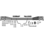 Фаркоп Infiniti G 35 2006-2009 | шар A - оцинкованный, нагрузка 75/1500 | MOTODOR | 98001-A