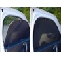 Каркасные шторки ТРОКОТ для BMW 5 (G30) (2017+) | на магнитах