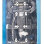 Защита картера Great Wall Hover H3 2010-2014 | двигатель + передний дифференциал + КПП + раздатка, 2 мм, сталь | MOTODOR | 03118