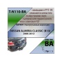 Фаркоп NISSAN ALMERA CLASSIC 2006-2012 | шар BA - быстросъемный | Лидер Плюс | T-N110-BA