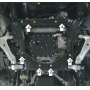 Защита картера Lexus GS 350 2008-2012 | двигатель, 3 мм, сталь | MOTODOR | 15010