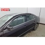 Дефлекторы Volkswagen Passat В7 2011-2014 | премиум, плоские, 2D