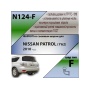 Фаркоп NISSAN PATROL (Y62) 2010- | шар F - кованый | Лидер Плюс | N124-F