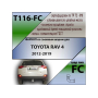 Фаркоп TOYOTA RAV 4 (XA40) 2013-2019 | шар FC | Лидер Плюс | T116-FC