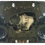 Защита картера Nissan Tiida 2006-2014 | двигатель + КПП, 2 мм, сталь | MOTODOR | 71427