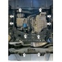 Защита картера Jetour X70 Plus 2023- | двигатель + КПП, 2 мм, сталь | MOTODOR | 79012