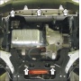Защита картера Citroen Berlingo 2002-2008 | двигатель + КПП, 2 мм, сталь | MOTODOR | 01603