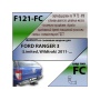 Фаркоп FORD RANGER 3 (Limited, Wildtrak) 2011- | шар FC | Лидер Плюс | F121-FC