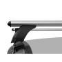 Багажник на крышу Honda Stepwgn 5 2015-2021 | за дверной проем | LUX БК-3