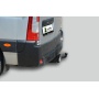 Фаркоп RENAULT MASTER 2010- (фургон без ступеньки) | шар F - кованый | Лидер Плюс | R121-F