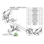 Фаркоп PEUGEOT PARTNER L1(B9) 2008- | шар A | Лидер Плюс | C302-A