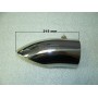 Насадка глушителя на Toyota Land Cruiser 200 07+/12+/15+ | нержавейка