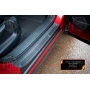 Накладки на внутренние пороги дверей Mazda CX-5 2017+ | шагрень