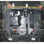 Защита картера Jeep Compass 2006-2016 | двигатель + КПП, 2 мм, сталь | MOTODOR | 05201