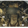Защита картера Audi A6 2001-2004 | КПП, 2 мм, сталь | MOTODOR | 00104