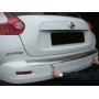 Накладка на задний бампер для Nissan Juke (2010-2014) | нержавейка, с загибом