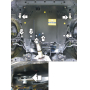 Защита картера Honda Accord VIII 2008-2012 | двигатель + КПП, 2 мм, сталь | MOTODOR | 00820