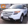 Решетка переднего бампера нижняя d16 для Ford Explorer 2012+