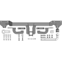 Фаркоп Gac GS4 2024- | шар A - съемный крюк (на болтах), нагрузка 50/1000 | MOTODOR | 97805-A