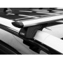Багажник на крышу для Hyundai Tucson 1 (2004-2010) | на рейлинги | LUX Классик и LUX Элегант