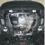 Защита картера Nissan Juke 2010-2013 | двигатель + КПП, 1,5 мм, сталь | АвтоСтандарт | 51409