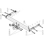 Фаркоп Volkswagen Tiguan 2011-2016 | шар A - оцинкованный, нагрузка 100/2000 | ZincaR | ZV101A