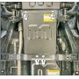 Защита картера Foton Tunland G7 2024- | КПП, 2 мм, сталь | MOTODOR | 77505