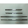 Боковые молдинги на двери для CHEVROLET Cruze 2012+ : нержавеющая сталь, 4 части (HB)
