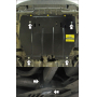 Защита картера Citroen C5 2008-2010 | двигатель + КПП, 2 мм, сталь | MOTODOR | 00411