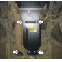Защита картера Subaru Outback 2003-2009 | КПП, 2 мм, сталь | MOTODOR | 02224