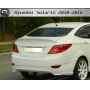 Спойлер-козырек на стекло HS3 для Hyundai Solaris 2010+/2014+