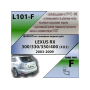 Фаркоп LEXUS RX 2 300/330/350/400 (XU3) 2003-2009 | шар F - кованый | Лидер Плюс | L101-F