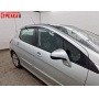 Дефлекторы Пежо 308 (Т7) 2007-2014 хэтчбек 5Д | с хром молдингом, из 4 частей, премиум, плоские, 2D