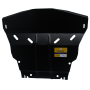 Защита картера Ford Fusion 2006-2012 | двигатель + КПП, 2 мм, сталь | MOTODOR | 00714