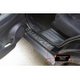 Накладки на внутренние пороги дверей Nissan X-trail (T32) 2015+/2019+ | шагрень