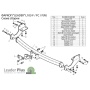Фаркоп LEXUS RX 3 270/350/450 (AL1) 2009-2015 | шар FC | Лидер Плюс | L103-FC
