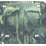 Защита картера Nissan Primera 1996-2001 | двигатель + КПП, 2 мм, сталь | MOTODOR | 01401