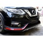Накладки на бампера для Nissan X-Trail 2019+ рестайл | нержавейка, перед и зад