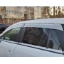 Дефлекторы ветровики Chevrolet Lacetti универсал 2004+ | шелк белый