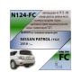 Фаркоп NISSAN PATROL (Y62) 2010- | шар FC | Лидер Плюс | N124-FC